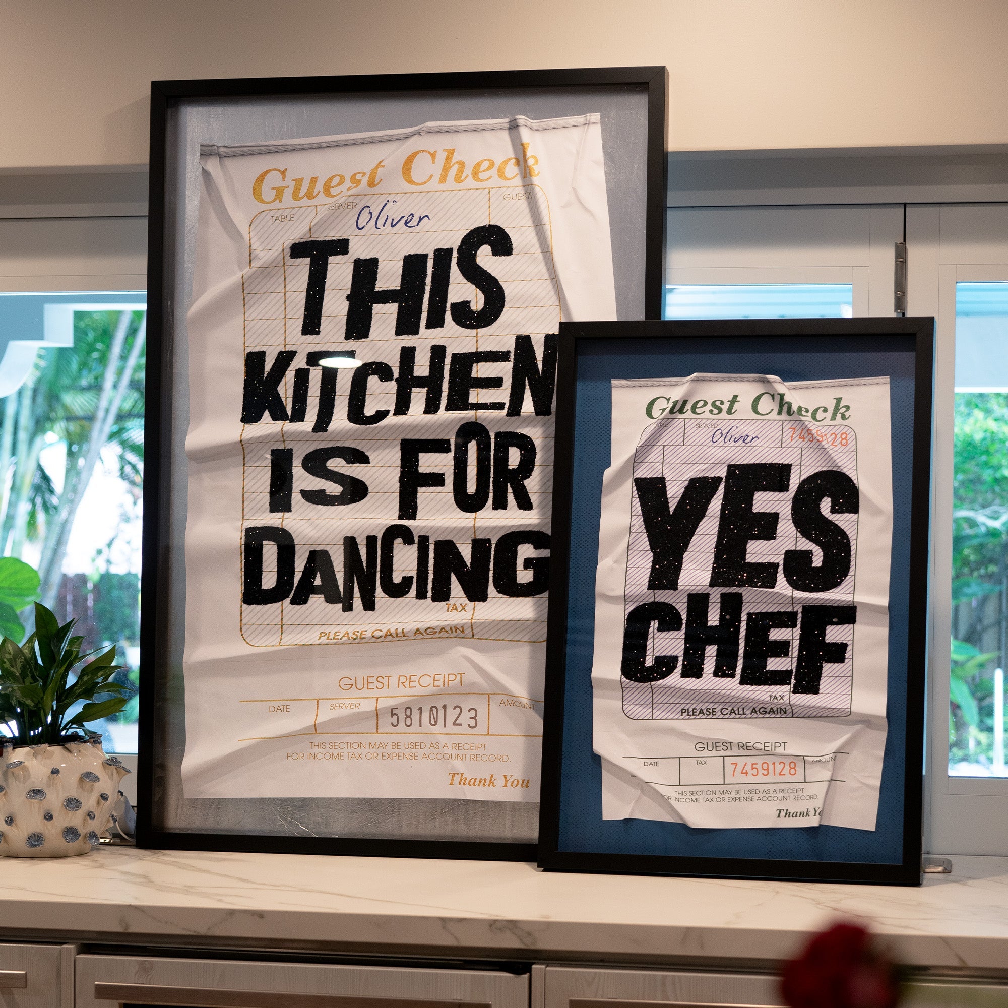 Kitchen Check | Limited Edition