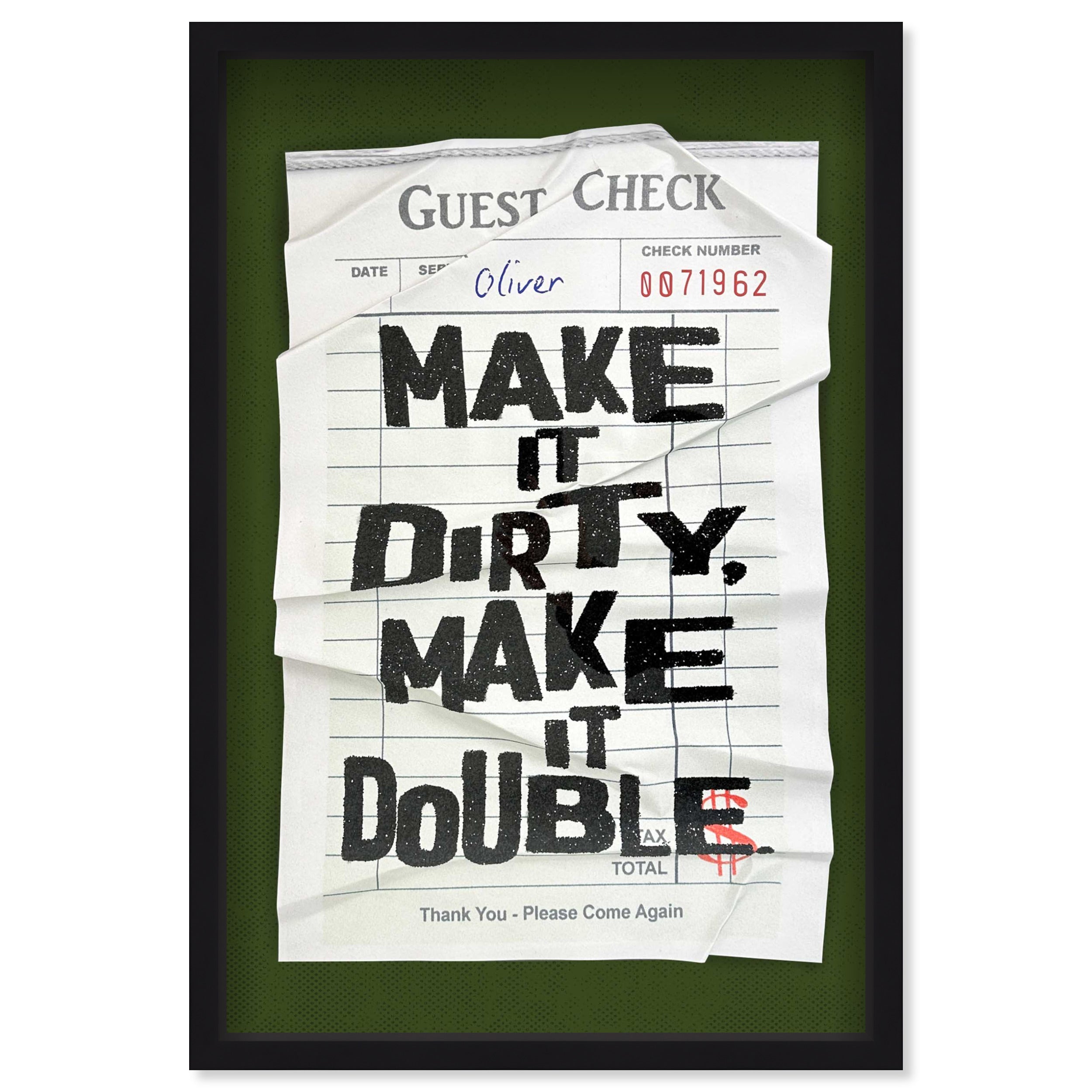 Martini Check | Limited Edition