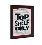 Top Shelf Red Check | Limited Edition