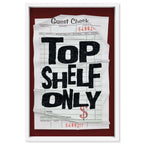 Top Shelf Red Check | Limited Edition