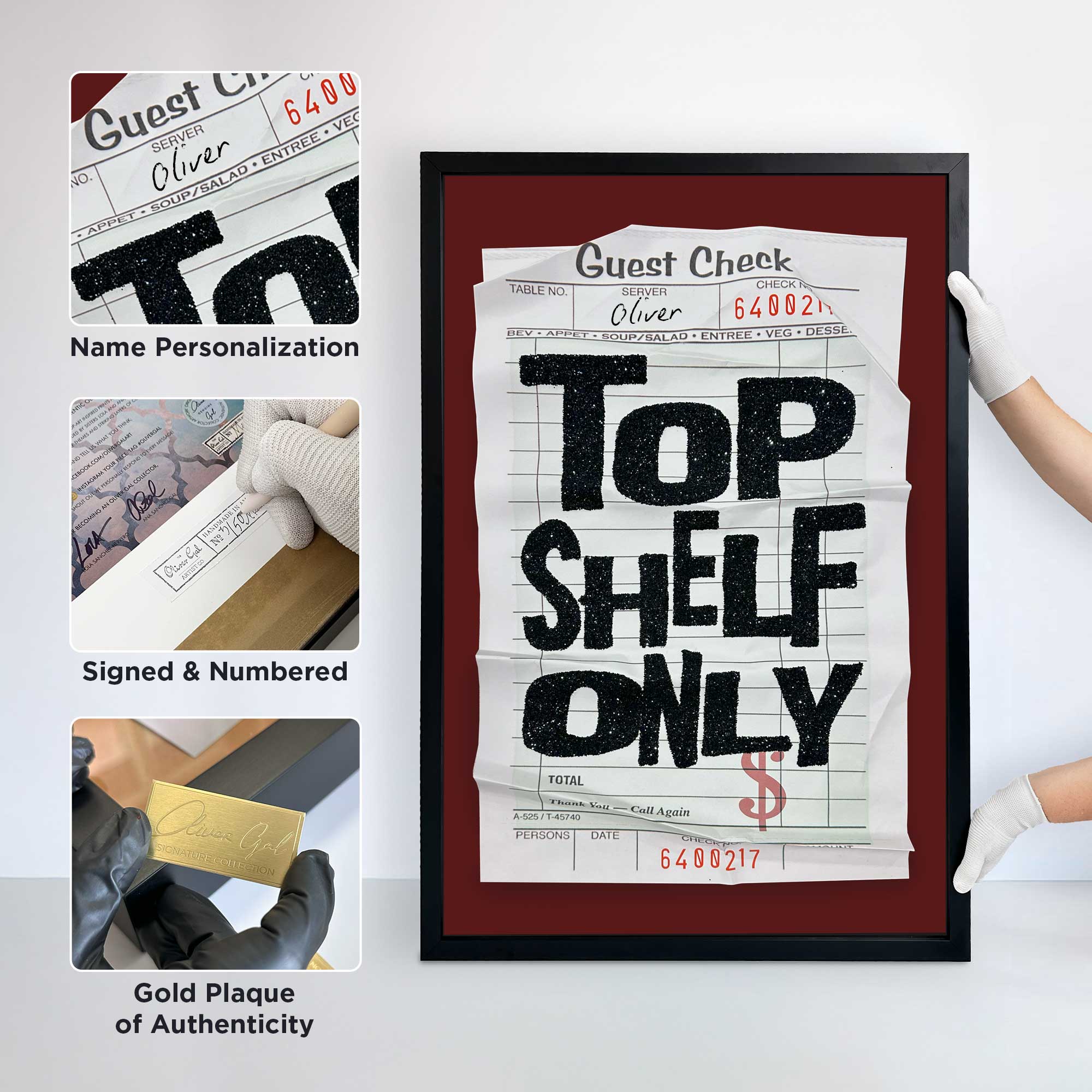 Top Shelf Red Check | Limited Edition
