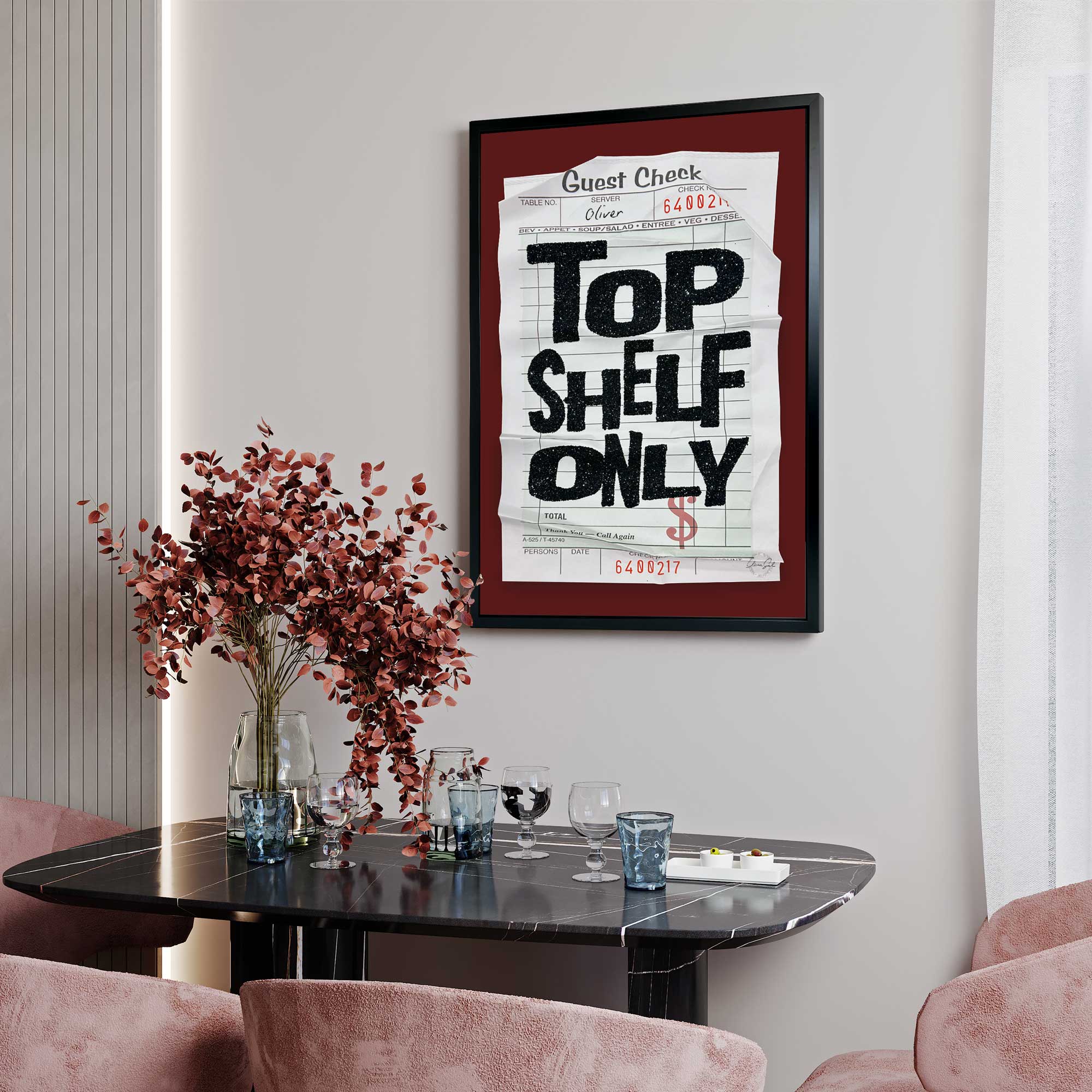 Top Shelf Red Check | Limited Edition