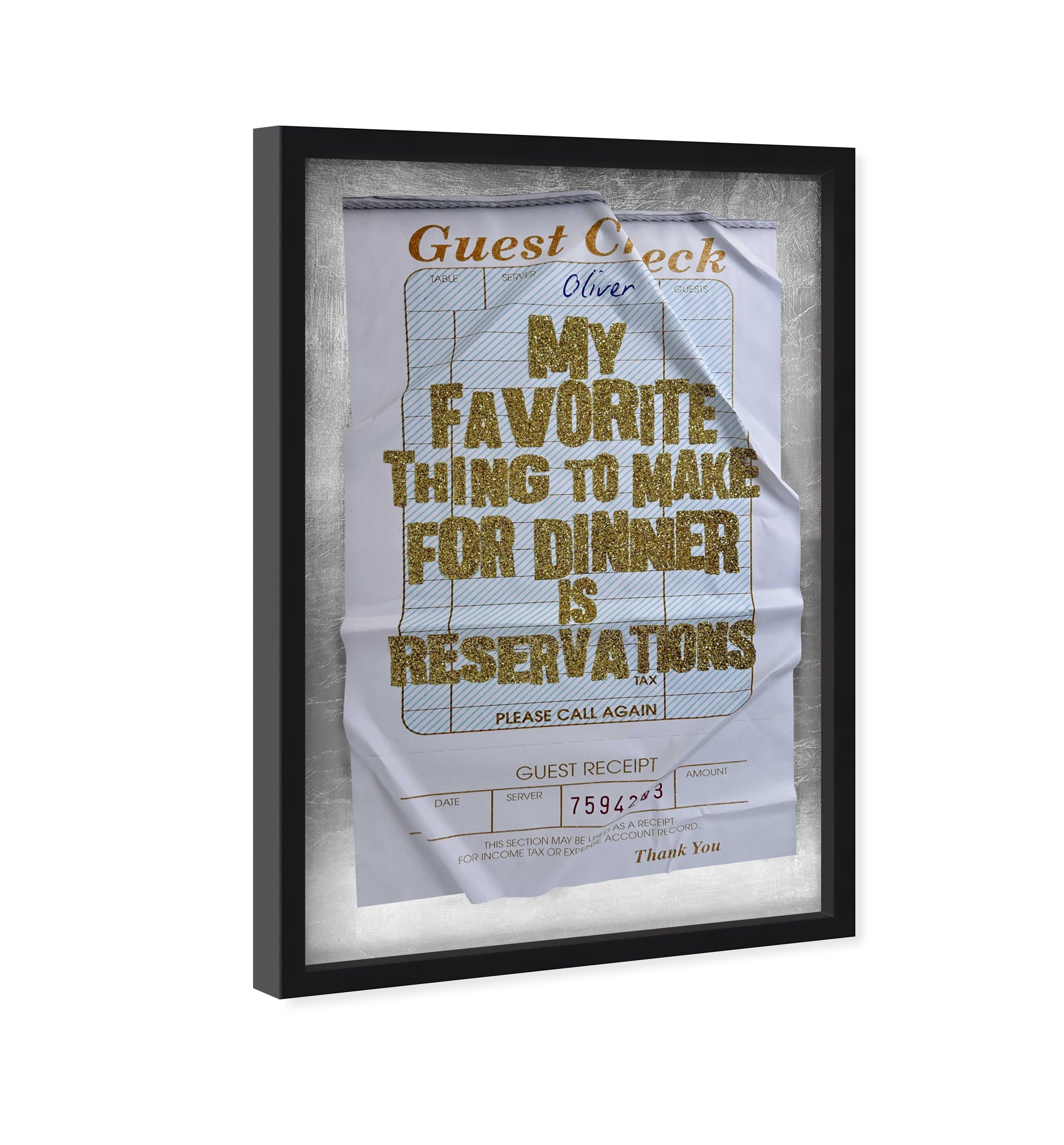Reservations II Check | Limited Edition Secondary image