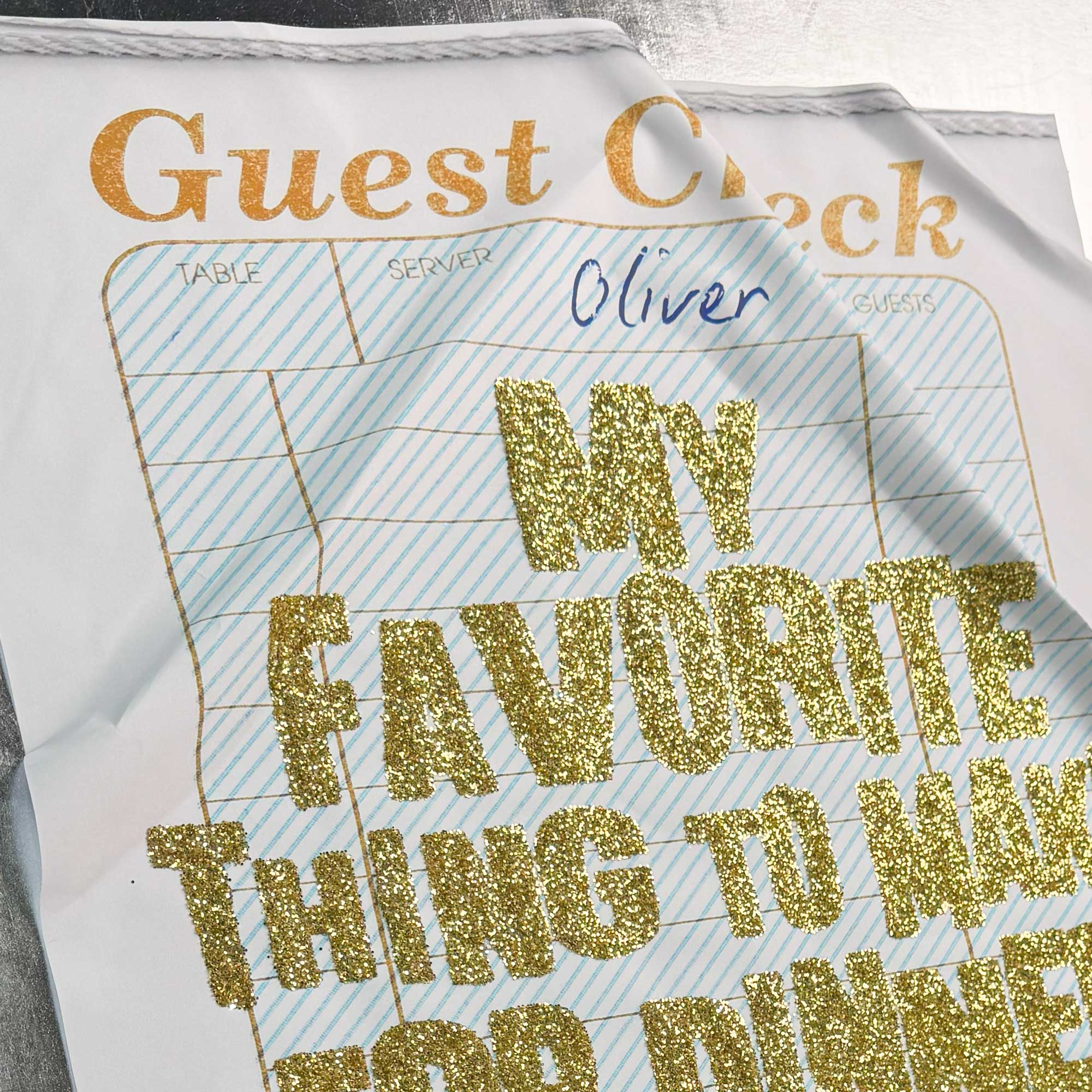 Reservations II Check | Limited Edition