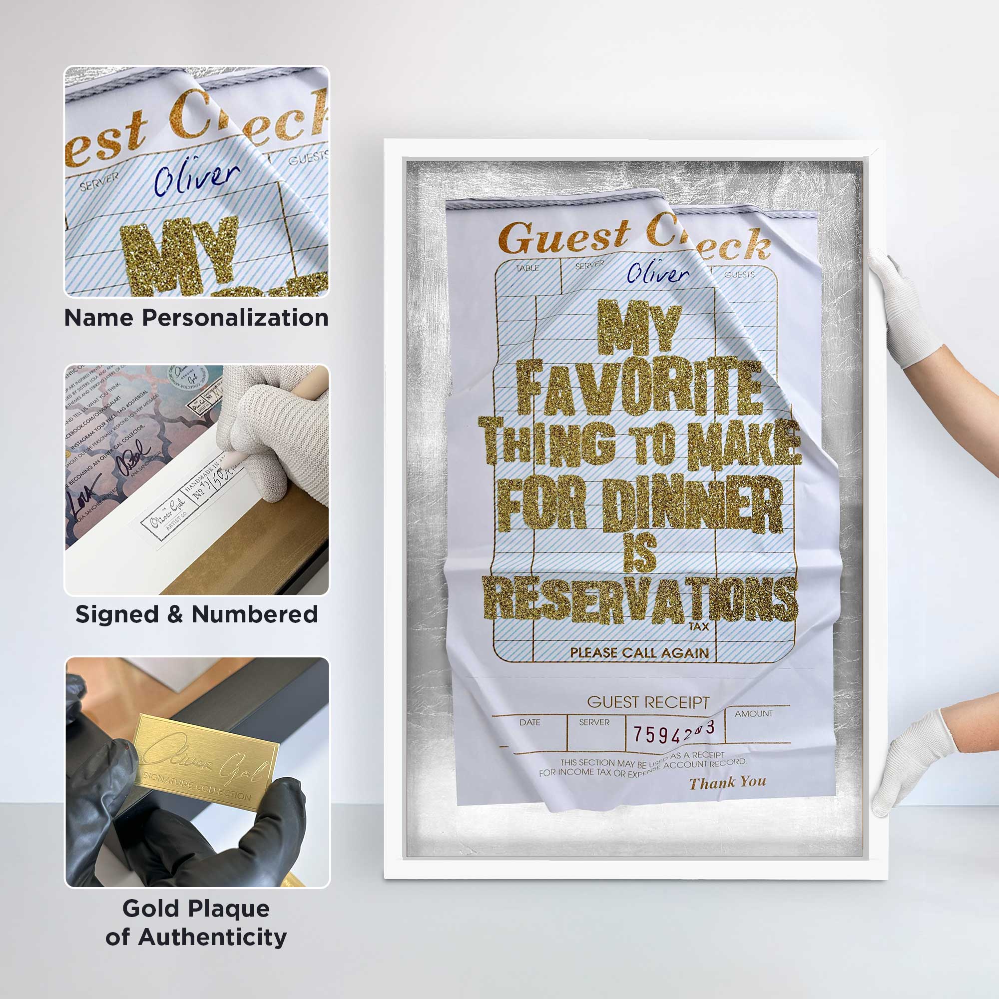 Reservations II Check | Limited Edition