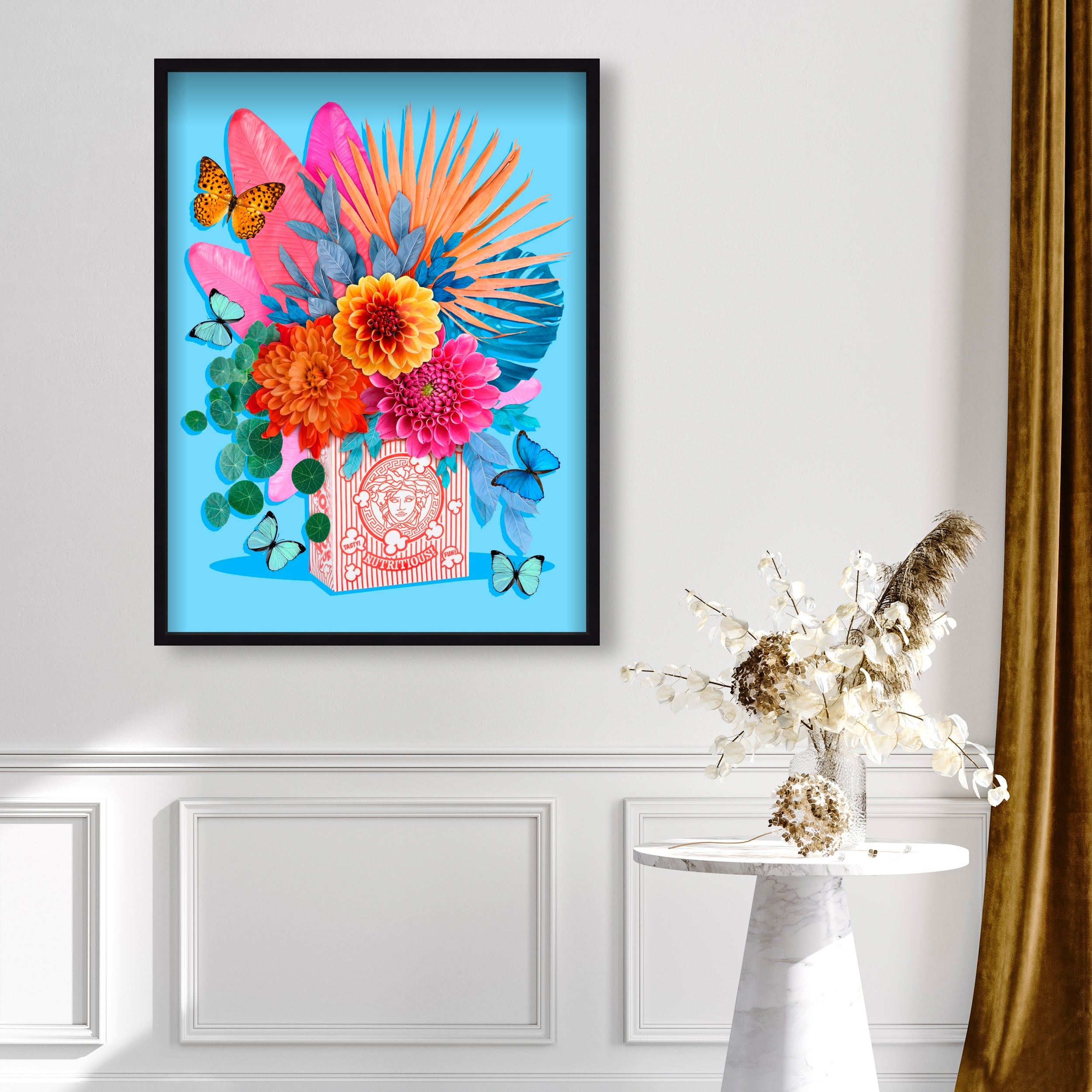 Flora Pop Glam 3D