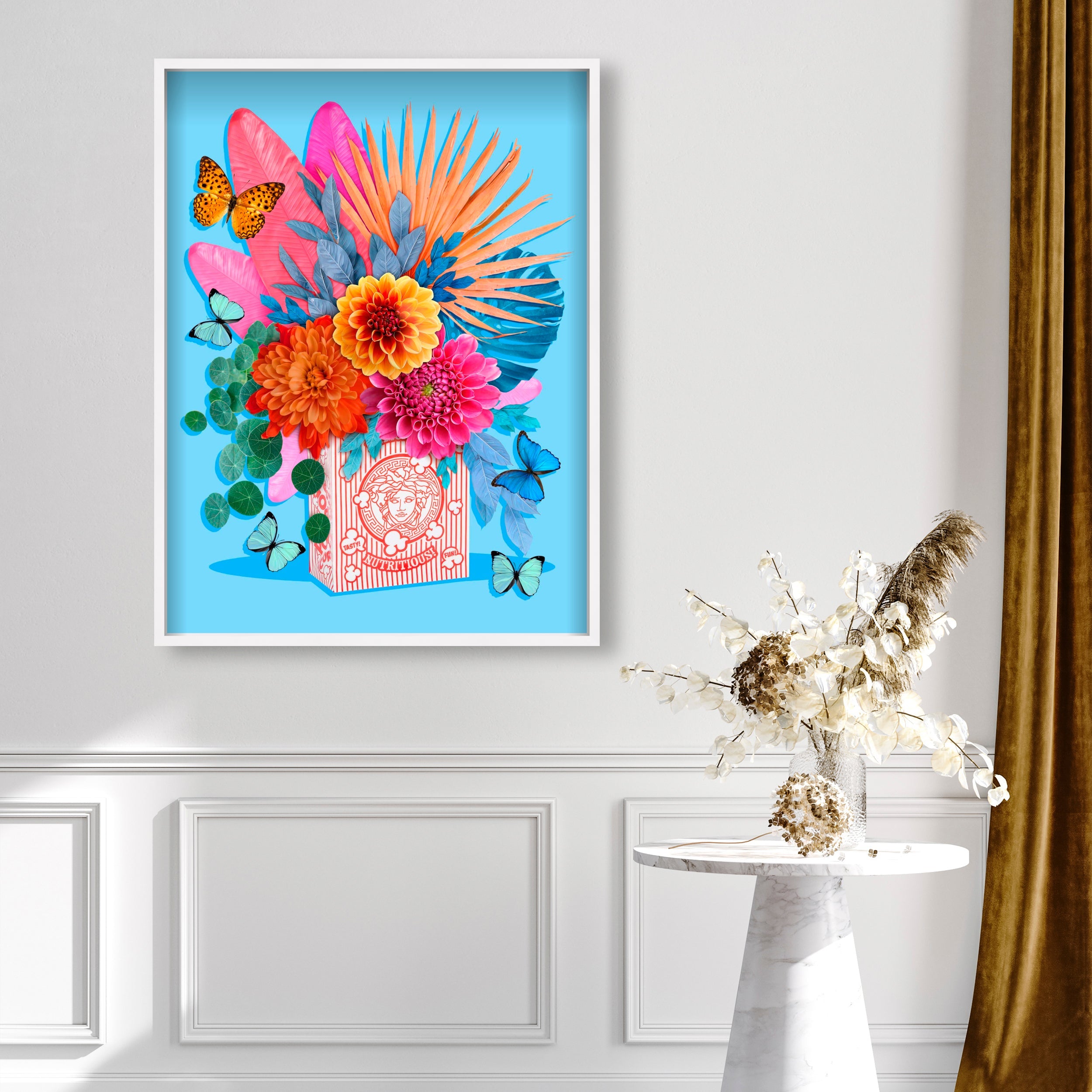Flora Pop Glam 3D