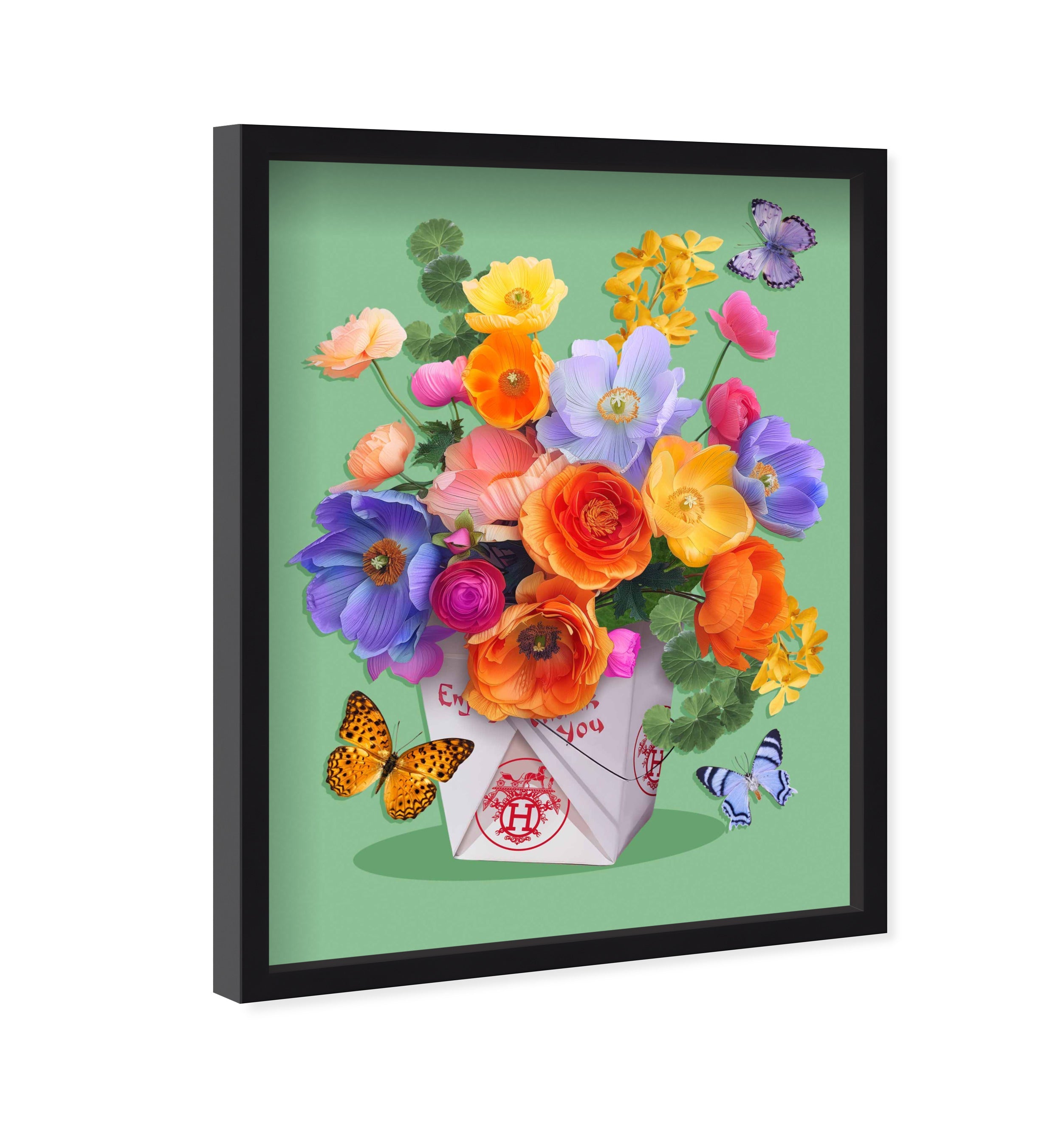 Flower Takeout 3D