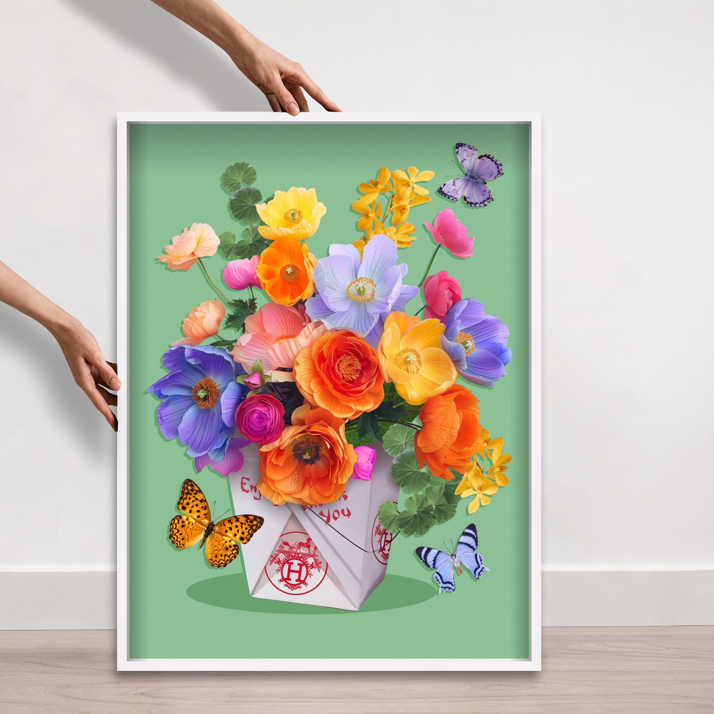 Flower Takeout 3D
