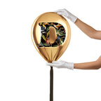 Gold Monogram Balloon