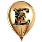 Gold Monogram Balloon