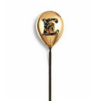 Gold Monogram Balloon