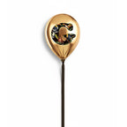 Gold Monogram Balloon