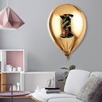 Gold Monogram Balloon