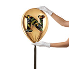 Gold Monogram Balloon