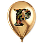 Gold Monogram Balloon