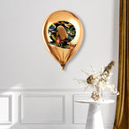 Gold Monogram Balloon