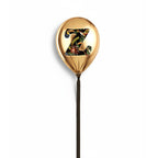 Gold Monogram Balloon