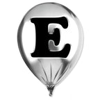 Silver Monogram Balloon
