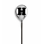 Silver Monogram Balloon