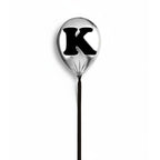 Silver Monogram Balloon