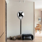 Silver Monogram Balloon