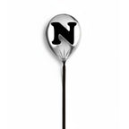 Silver Monogram Balloon