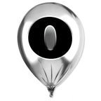 Silver Monogram Balloon
