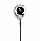 Silver Monogram Balloon