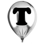 Silver Monogram Balloon