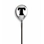 Silver Monogram Balloon