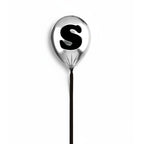 Silver Monogram Balloon
