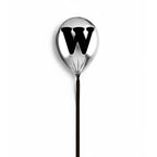 Silver Monogram Balloon