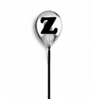Silver Monogram Balloon