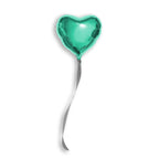 Heart Mylar Balloon