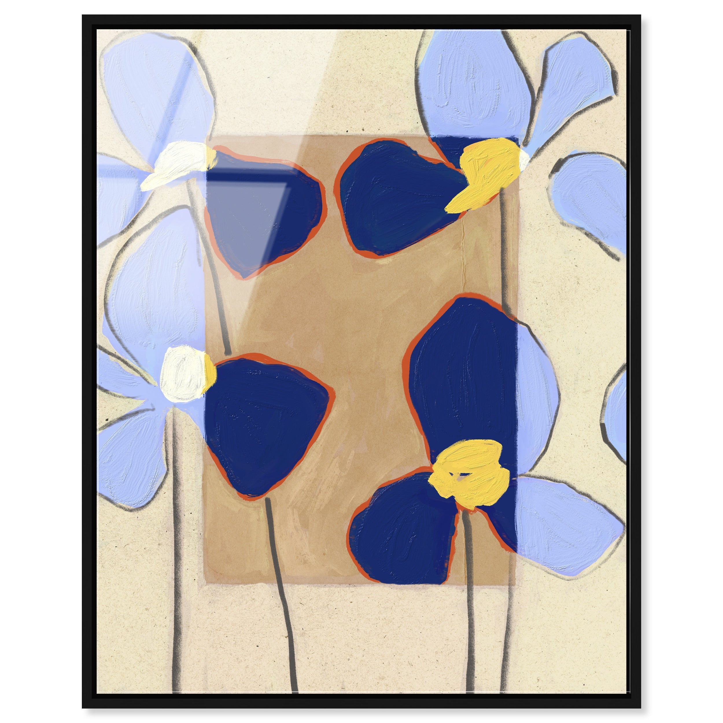 Blue Daisies