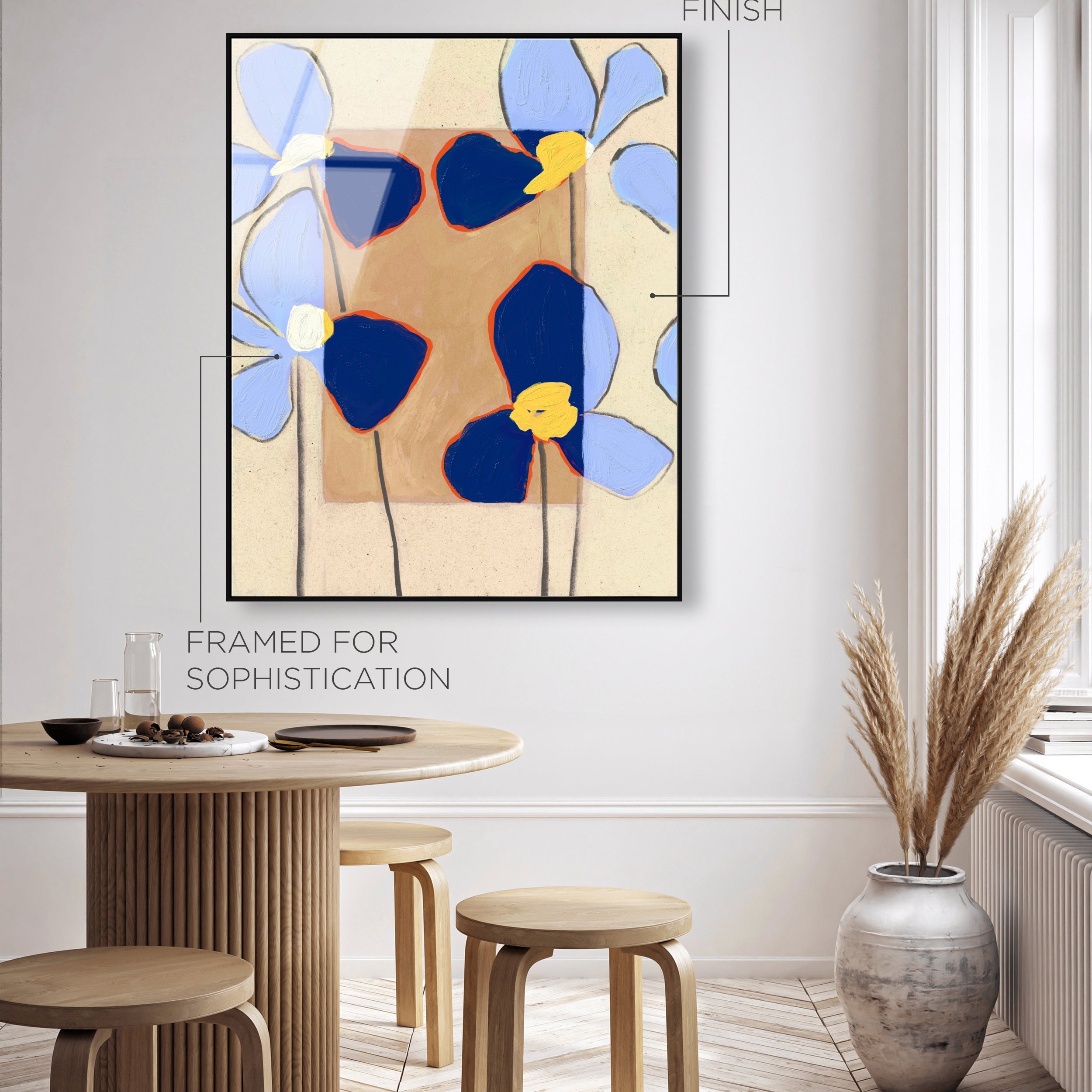 Blue Daisies