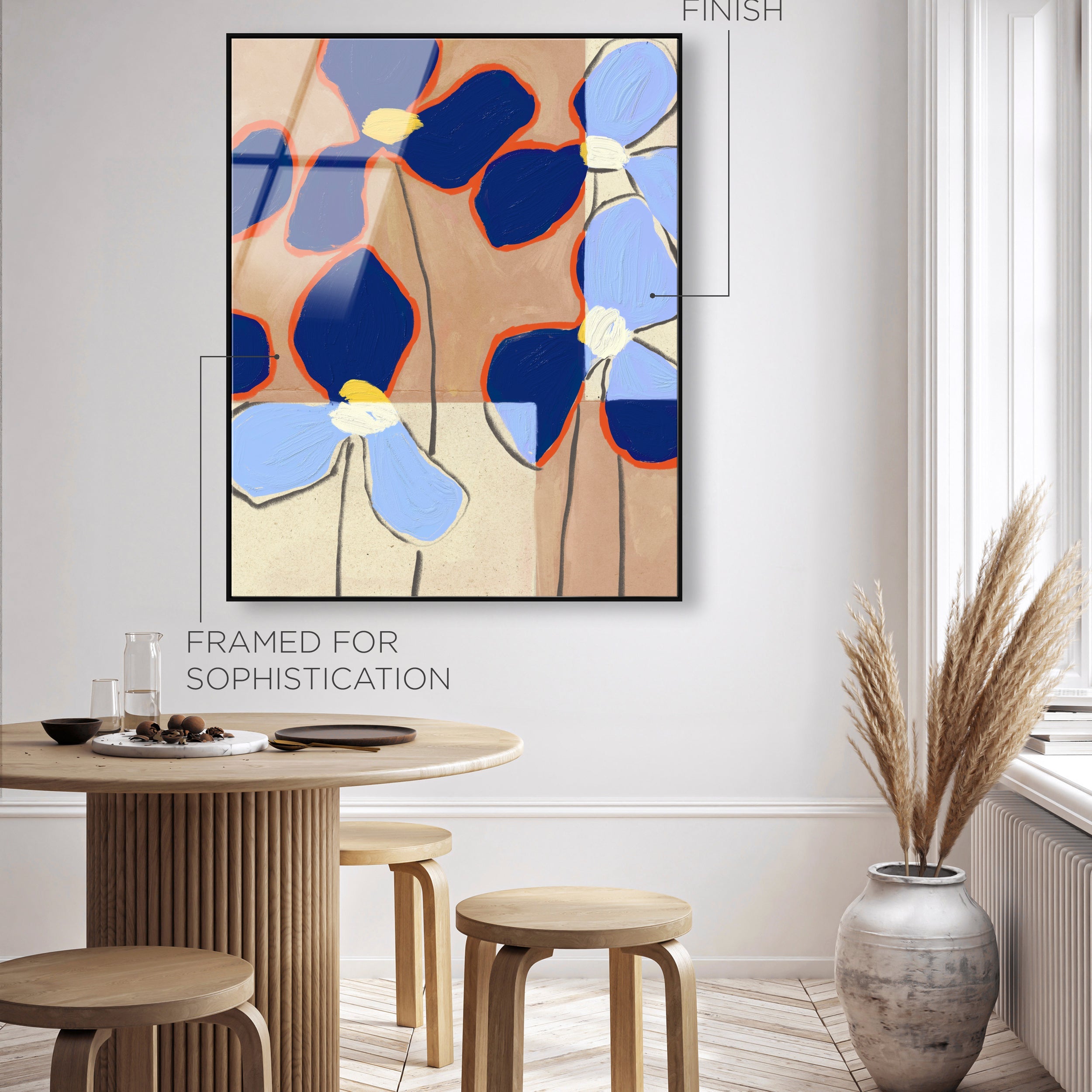 Blue Daisies II