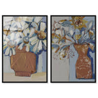Abstract Flowers Set