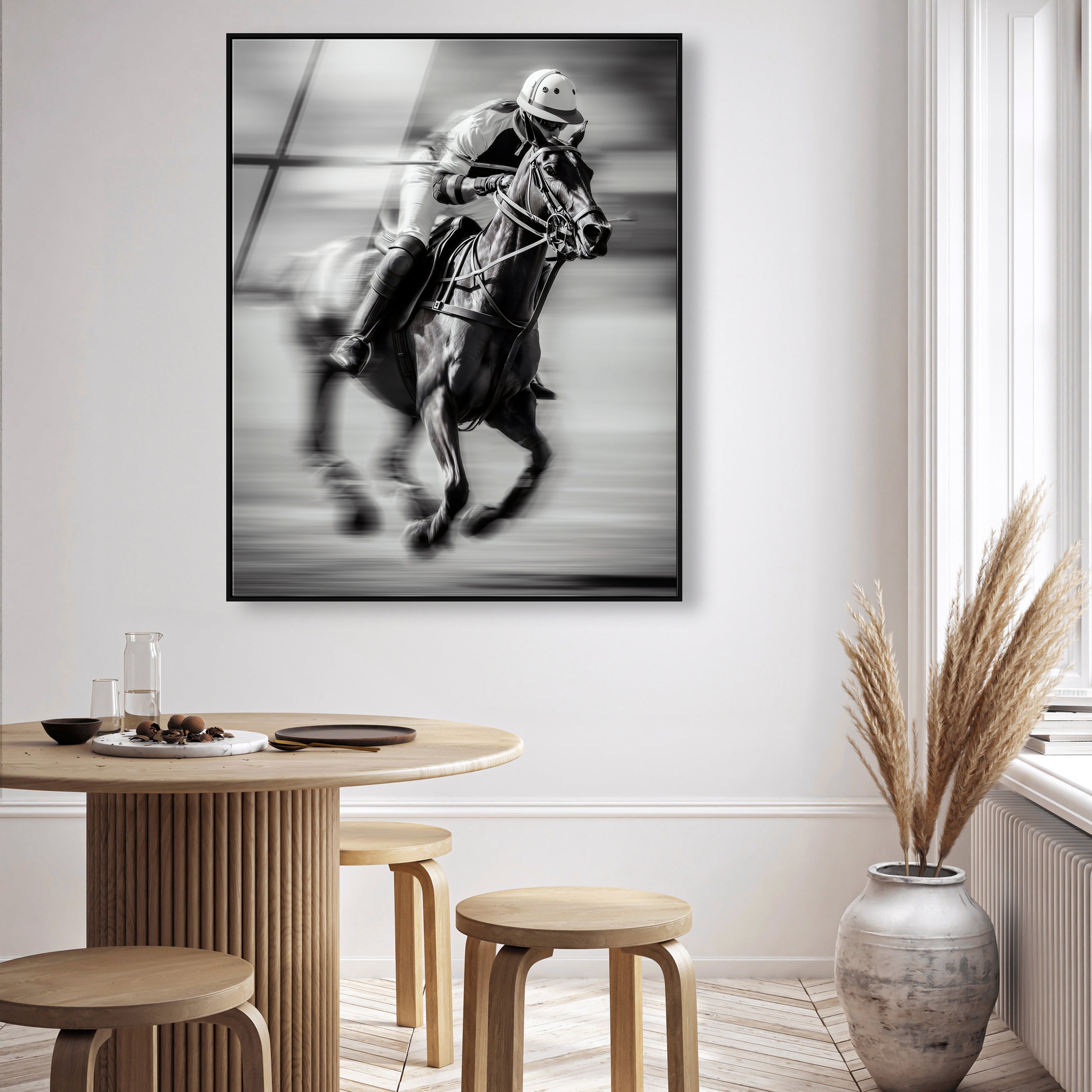 Streaking Steed BW