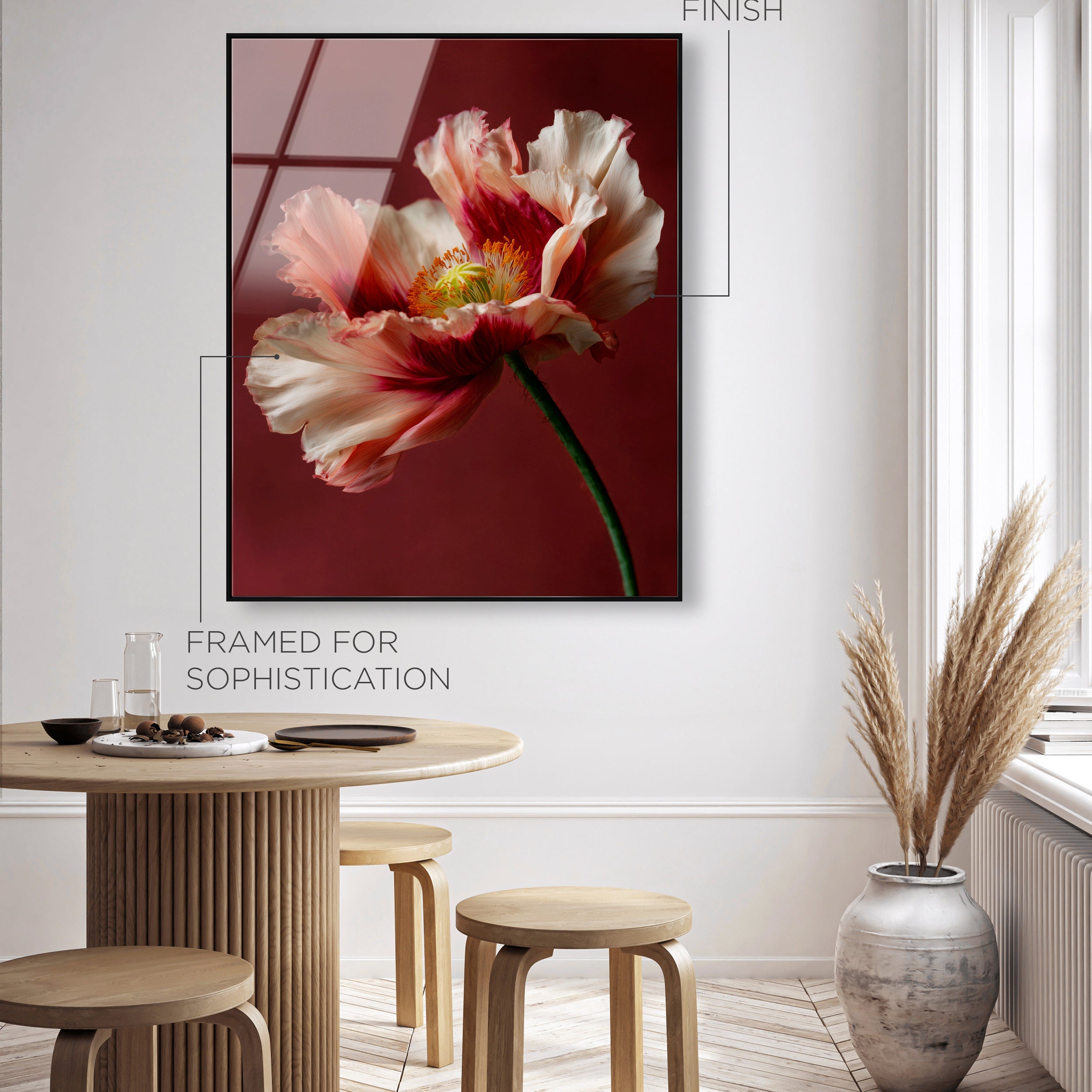 Merlot Blush Blossom I