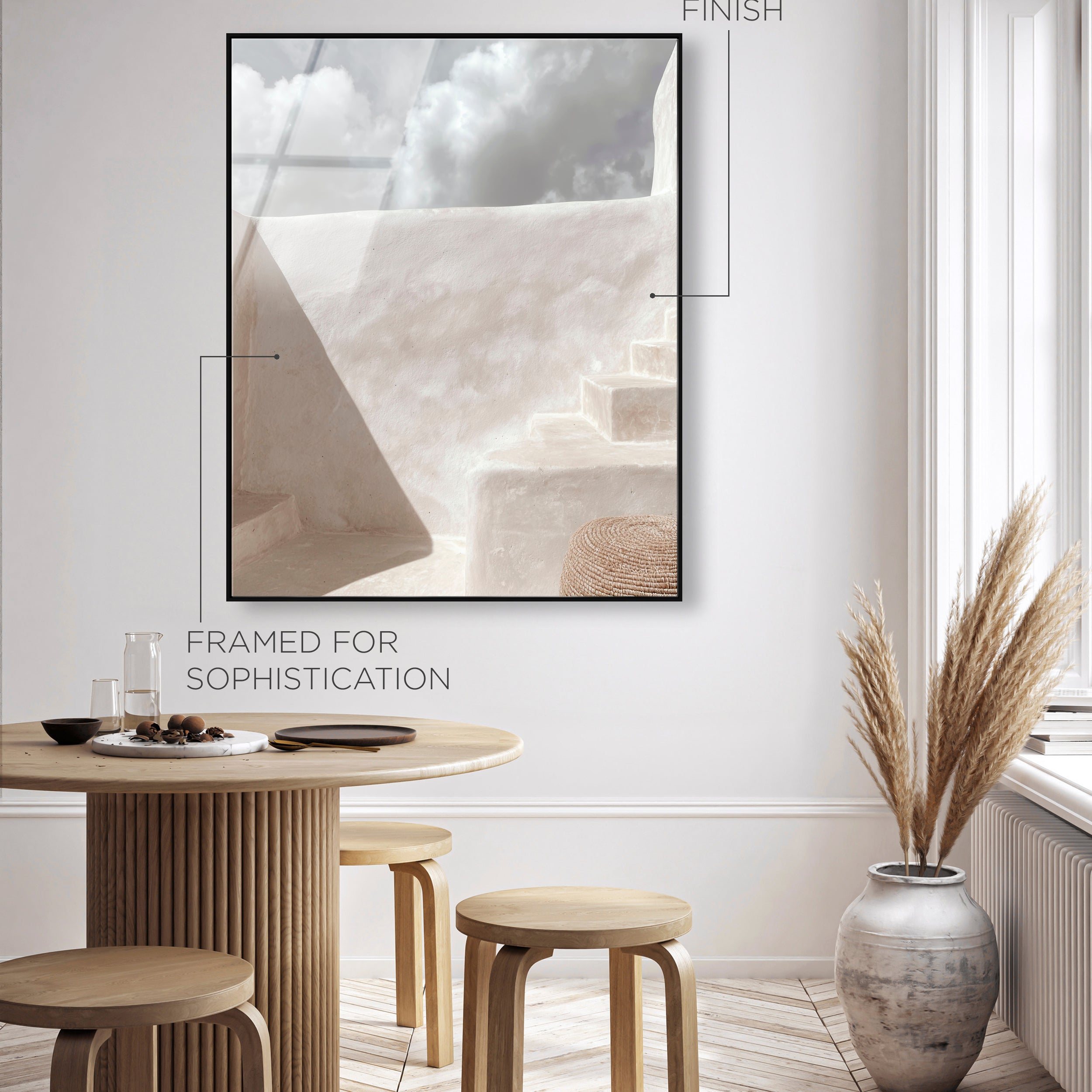Plastered Stair