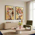 Butterfly Aficionado | Hand Embellished Gold Leaf Art