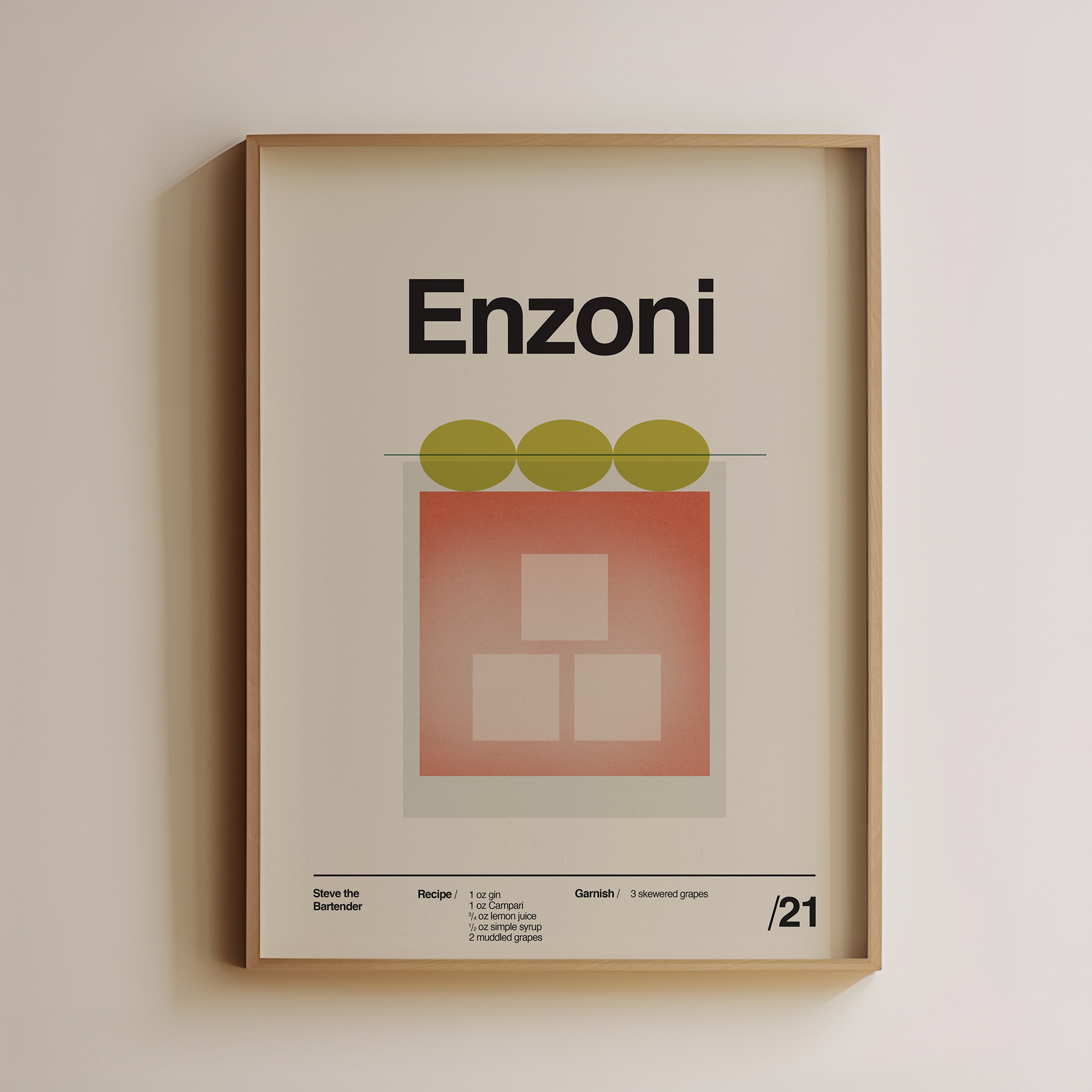 Enzoni - Steve the Bartender Cocktail Main image