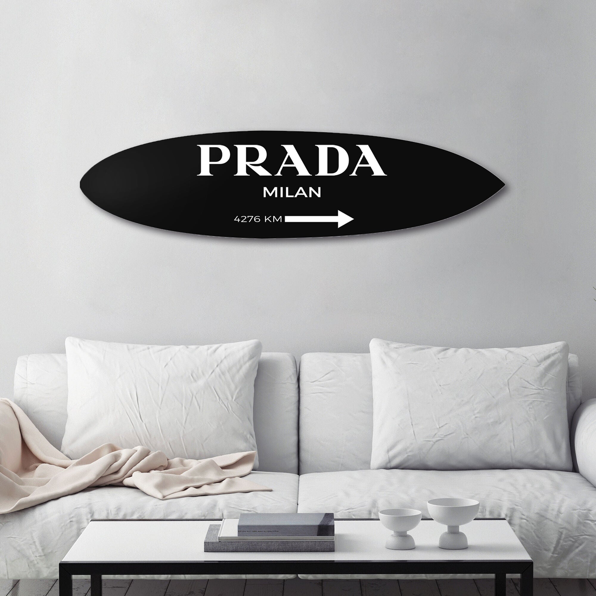 Milan Surfboard Black Secondary image