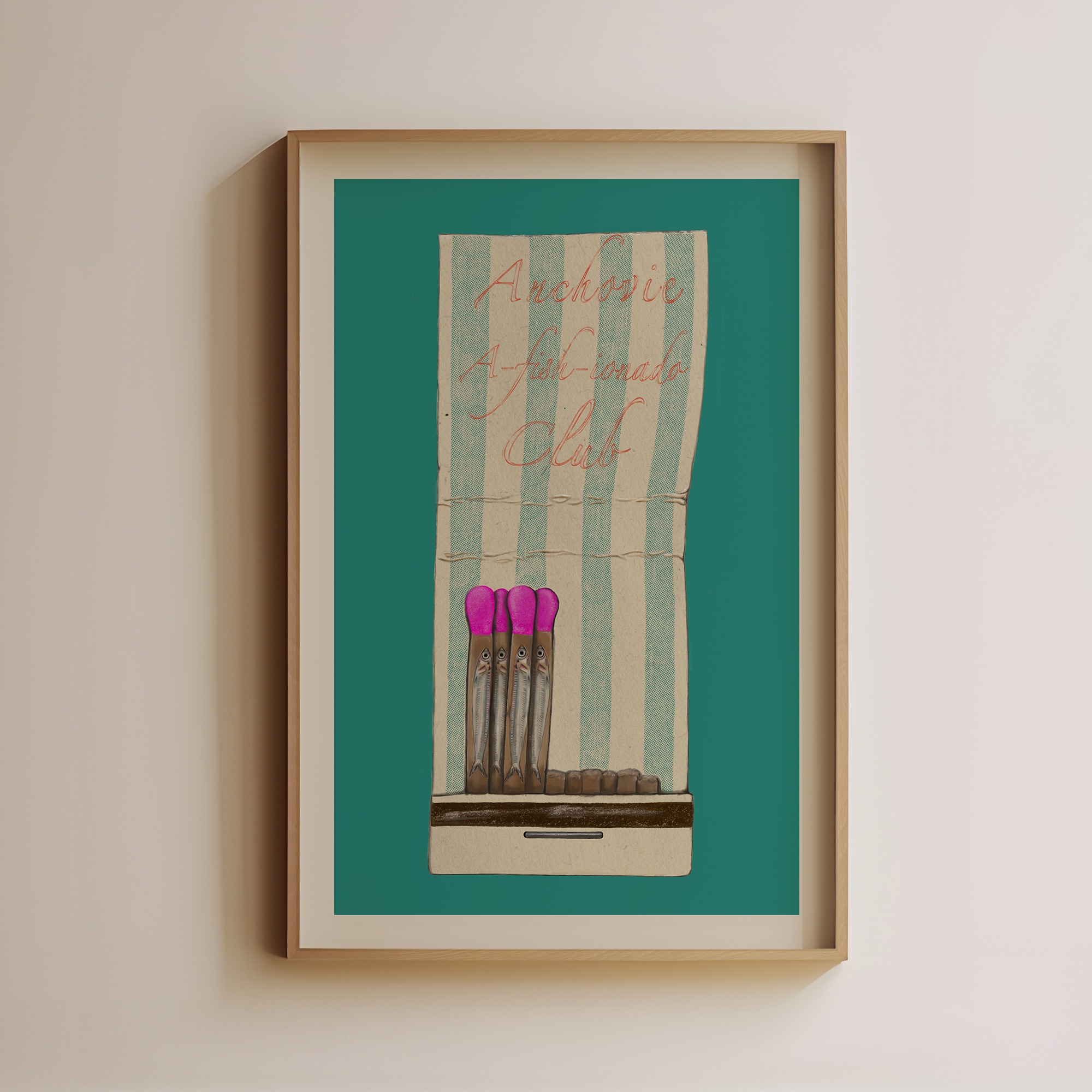 A-Fish-ionado Club Matchbox by Maria Jose Main image