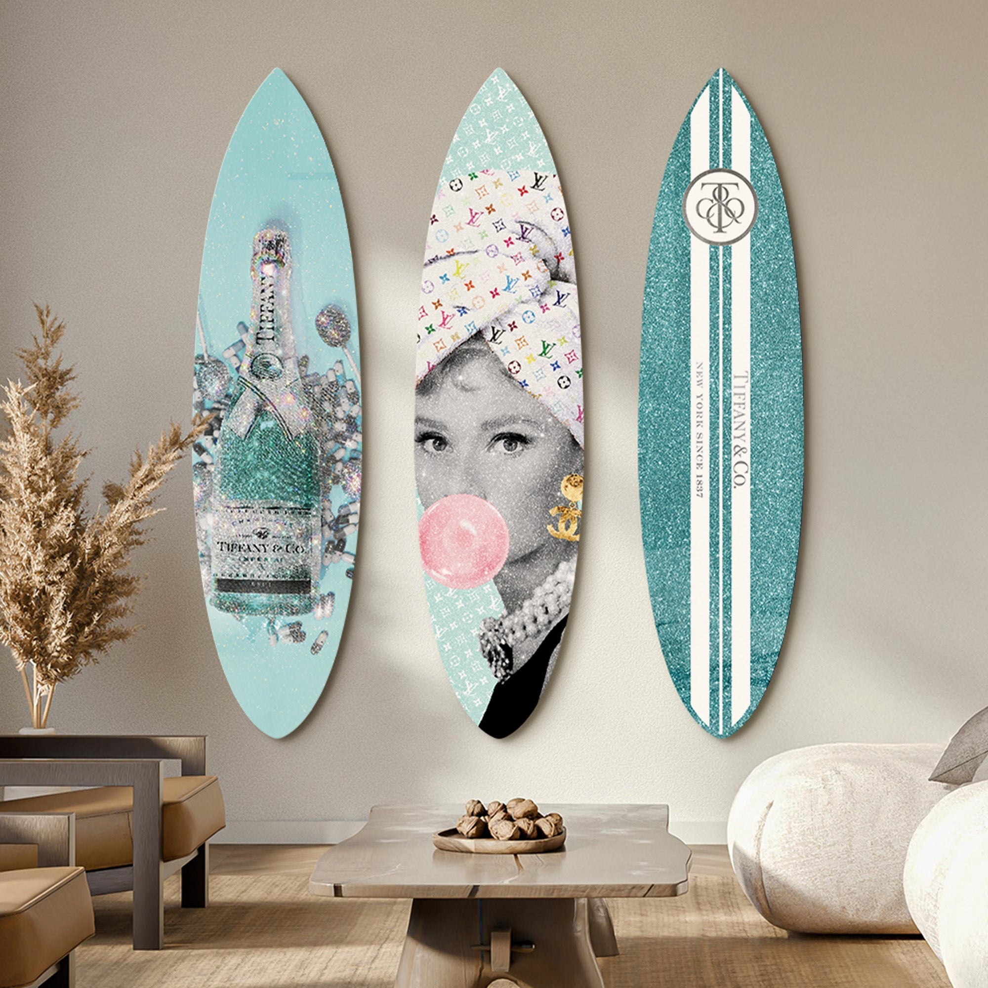 Haute Tides | Surfboard Gallery Wall Main image