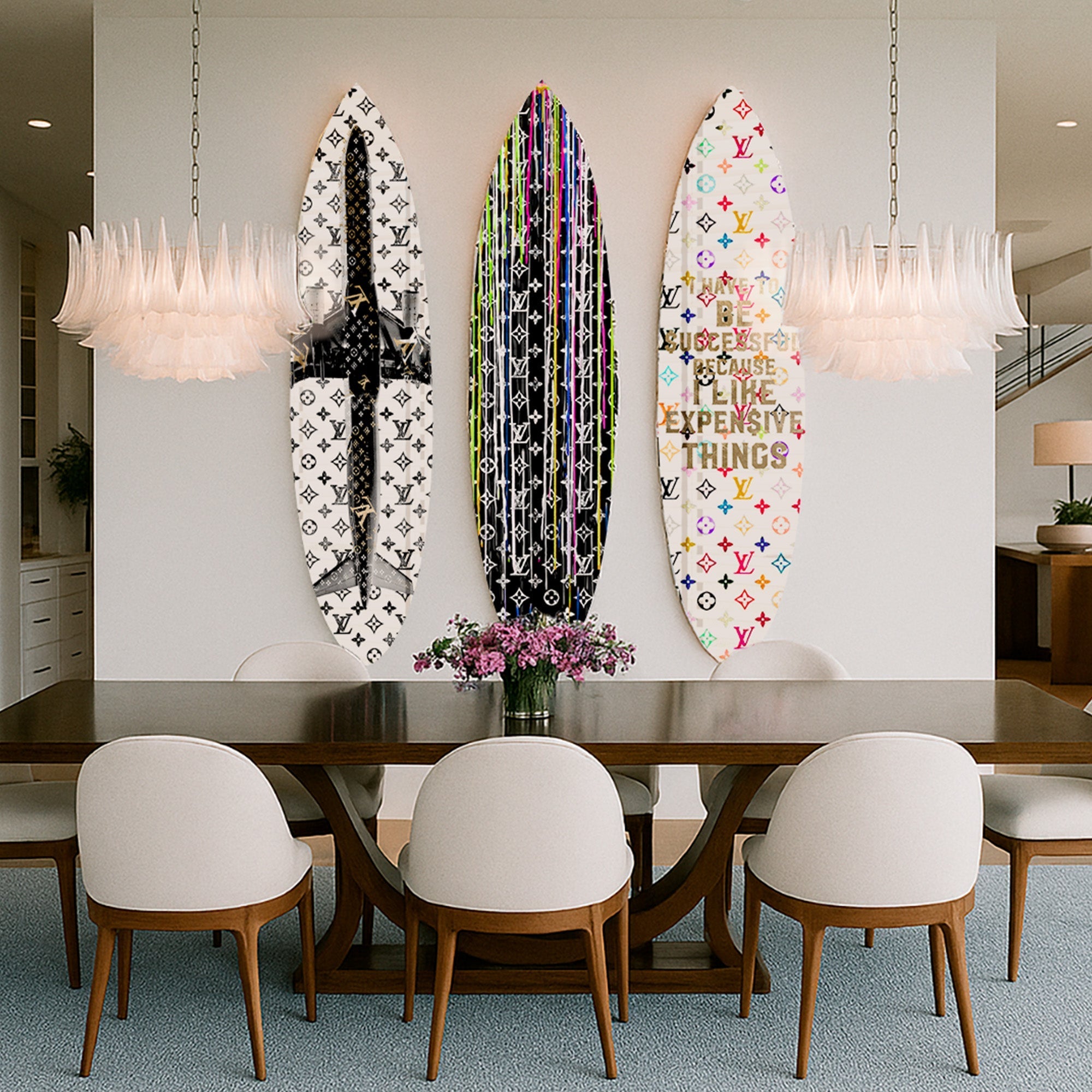 Haute Waves | Surfboard Gallery Wall