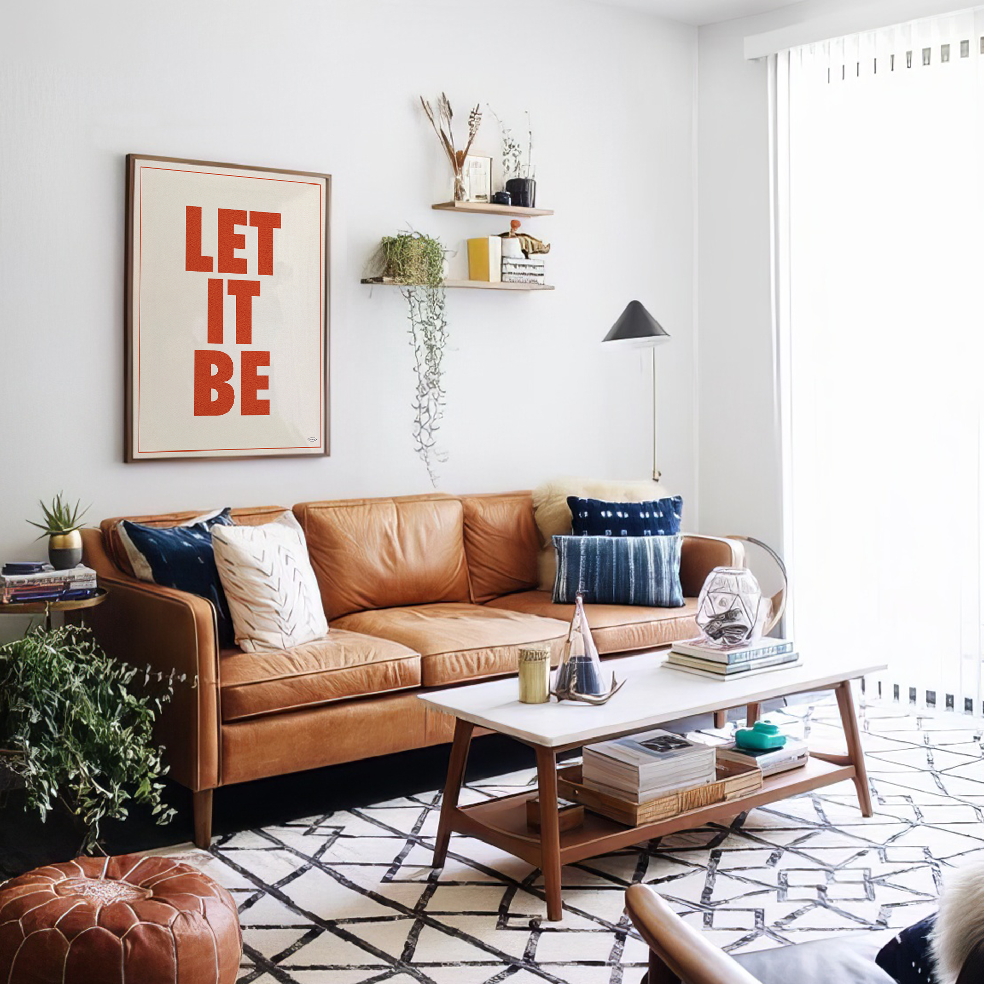 Let It Be - Beatles Typography Main image