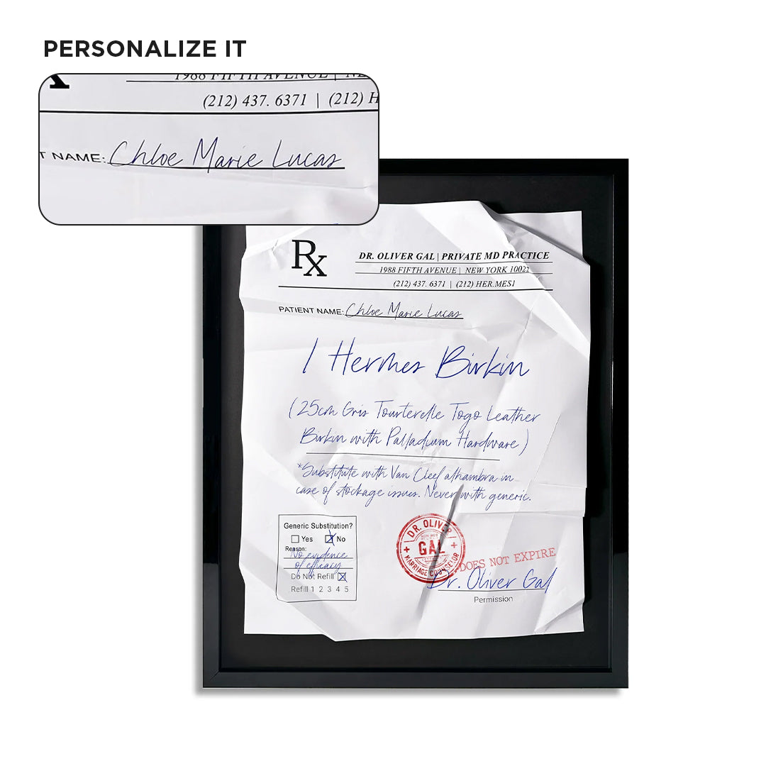 Rx-Mandatory Prescription - Personalize It
